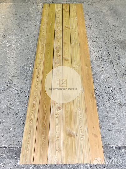 Планкен прямой из лиственницы