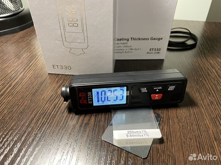 Толщиномер ET330 высокий класс точности