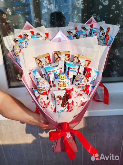 Сладкий букет/девушке/вкусный букет/свадьба