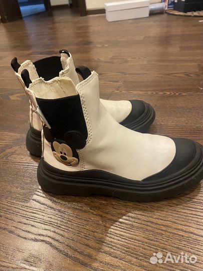 Ботинки мики маус zara бу