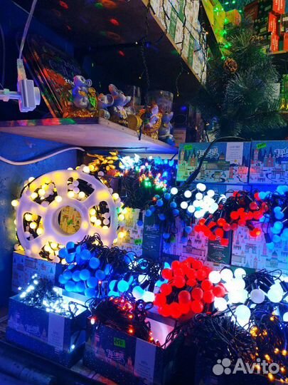 Гирлянды в ассортименте