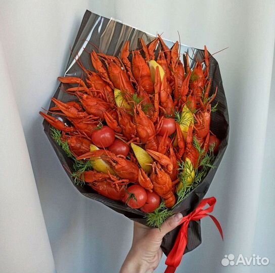 Букеты из раков