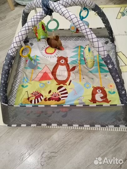 Развивающий коврик с манежем