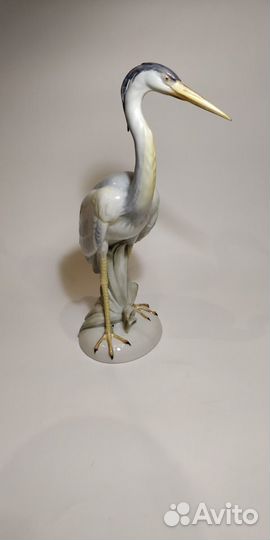 Статуэтка Германия Розенталь цапля 36 см