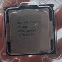 Процессор Intel Core i3 9100f
