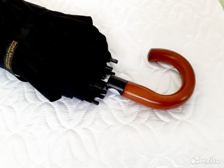 Зонт полуавтоматический, 3сложения, 8 спиц, R60см