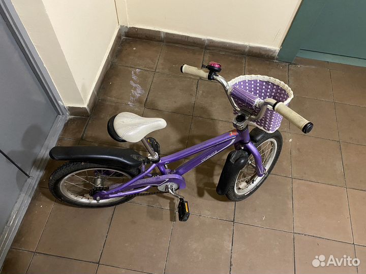 Велосипед для девочки 3-7 лет