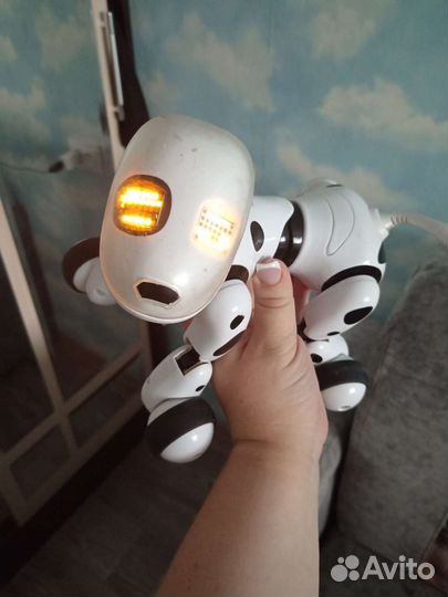 Интерактивная собака на пульте