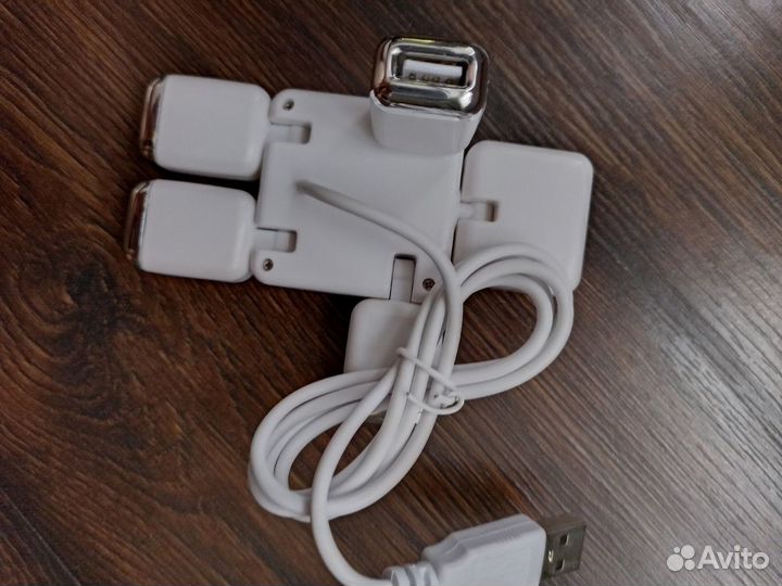 USB разветвитель и USB фонарик