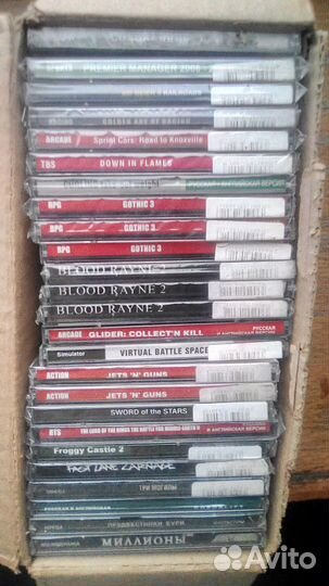 PC DVD - коллекционные в металлическом боксе(30 шт