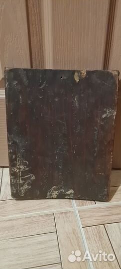 Икона старинная Неопалимая Купина