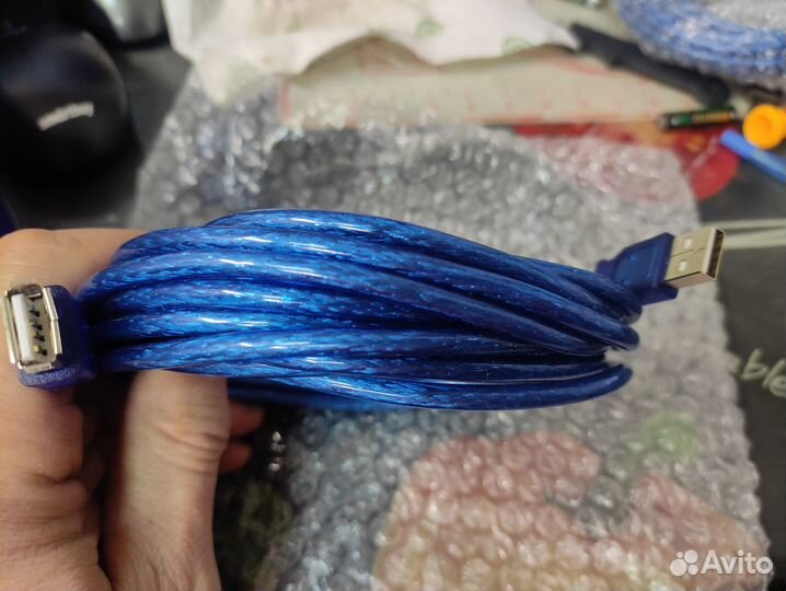 USB удлинитель 5 метровый в экране