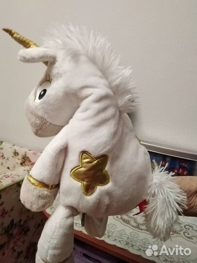 Мягкая игрушка с потайным карманом на молнии