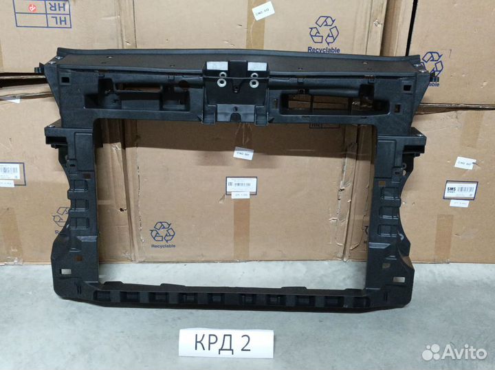 Панель передняя суппорт радиатора Caddy 3