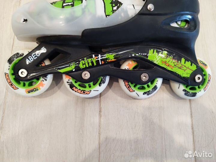 Роликовые коньки раздвижные, размер 34-37