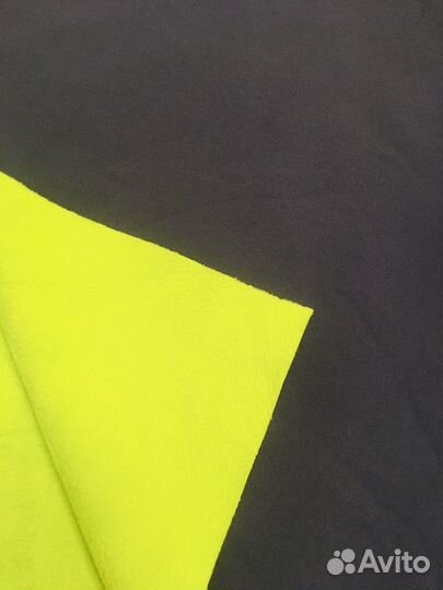 Ткань курточная на флисе