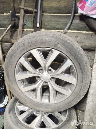 Литые диски r17 на mitsubishi lancer 10