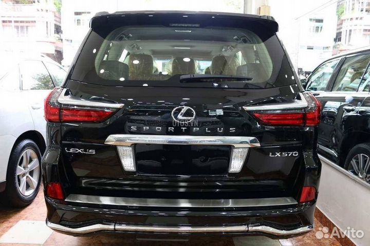 Lexus LX570/450d Накладка на задний бампер W4YY7