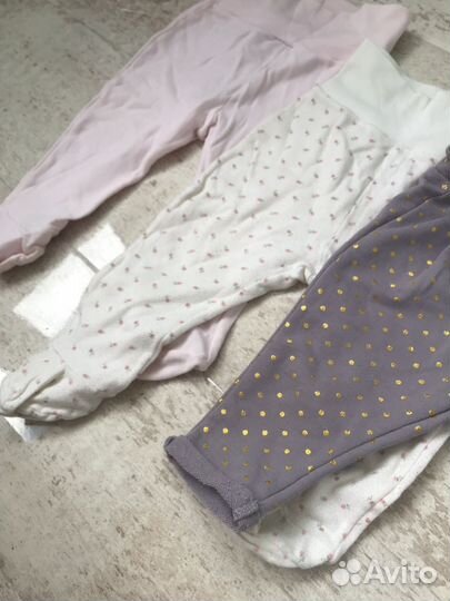 Ползунки для девочки 6-9мес