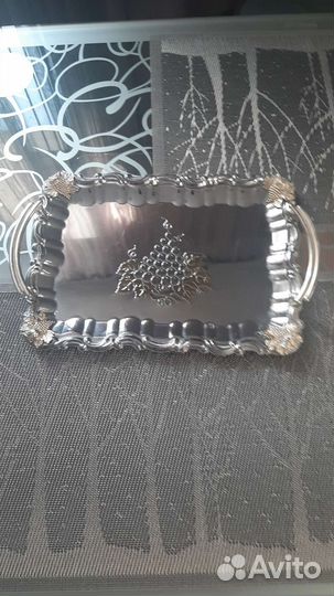 Ваза для фруктов, салатник, конфетница поднос