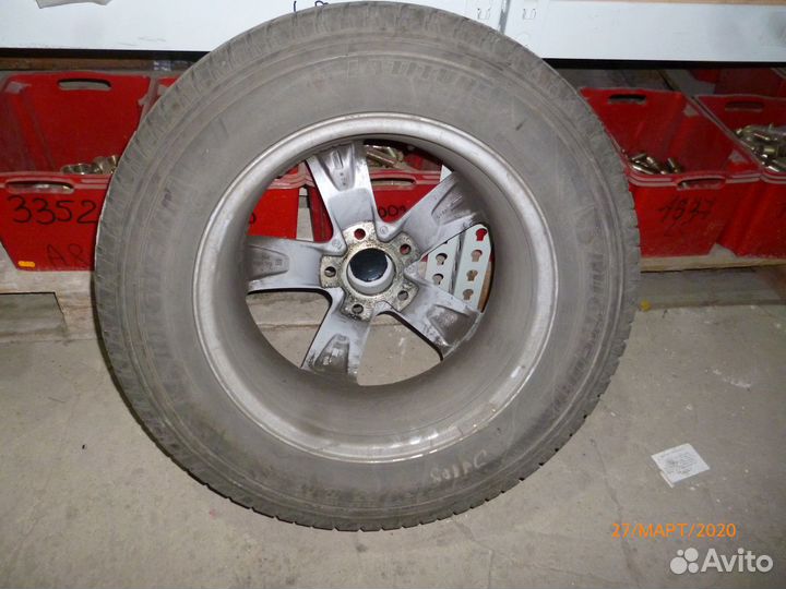 Michelin latitude cross 215/65 r16 102h на дисках