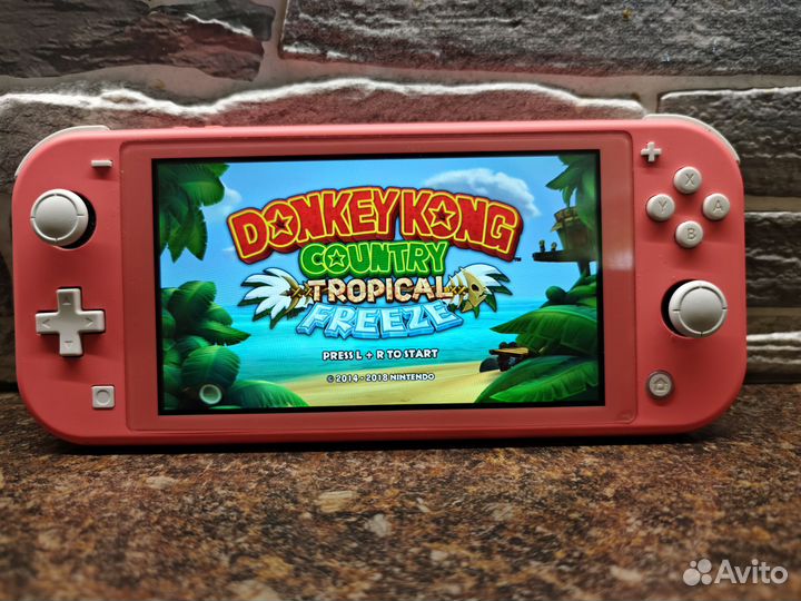 Nintendo switch lite 128gb чип новая