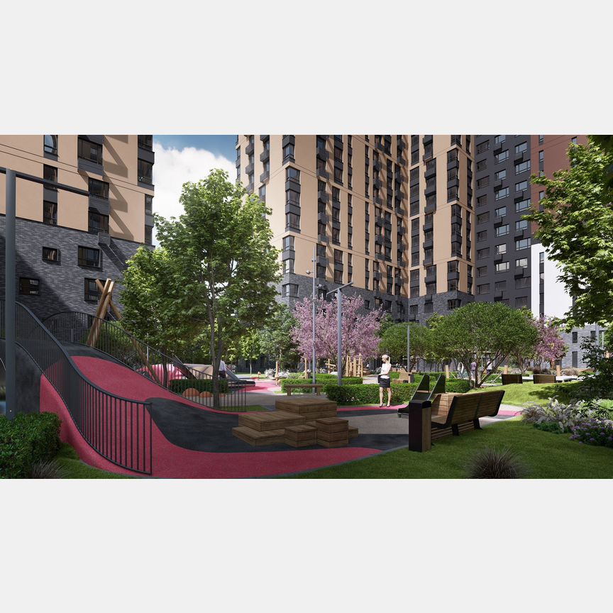 2-к. квартира, 62,6 м², 2/17 эт.