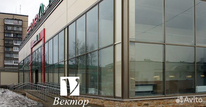 Остекление зимних садов. Алюминиевые конструкции