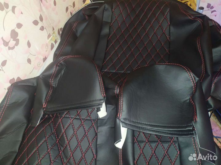 Обивка сидений priora