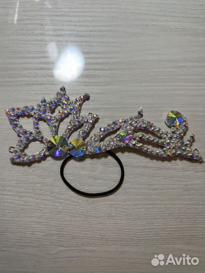 Украшение на пучек для художественной гимнастики