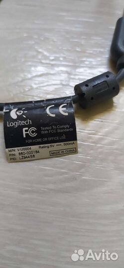 Вебкамера logitech