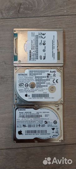 ZIF HDD 1.8 60 и 240 Gb для iPod / macbook Air