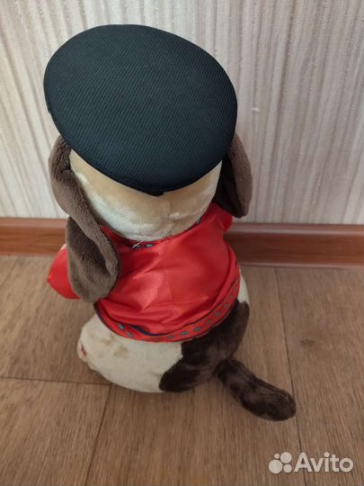 Собака музыкальная, поет и танцует