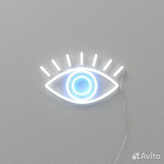 Неоновая вывеска для привлечения клиентов