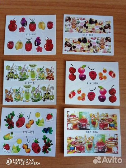 Наклейки для ногтей