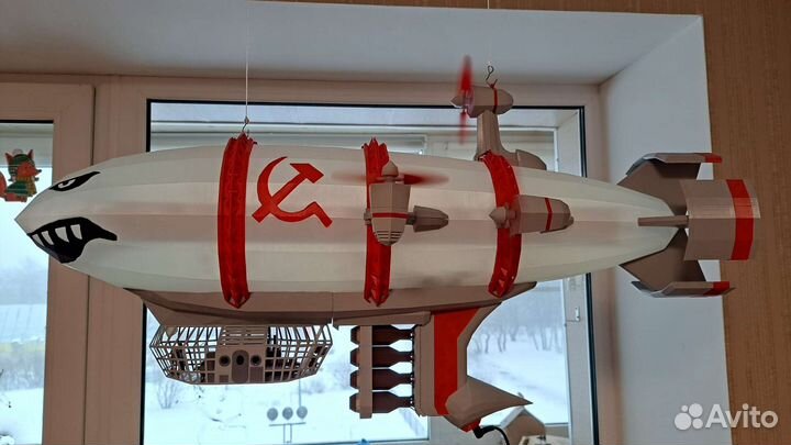 Дирижабль Киров Kirov Airship Red Alert Лампа