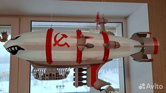 Дирижабль Киров Kirov Airship Red Alert Лампа