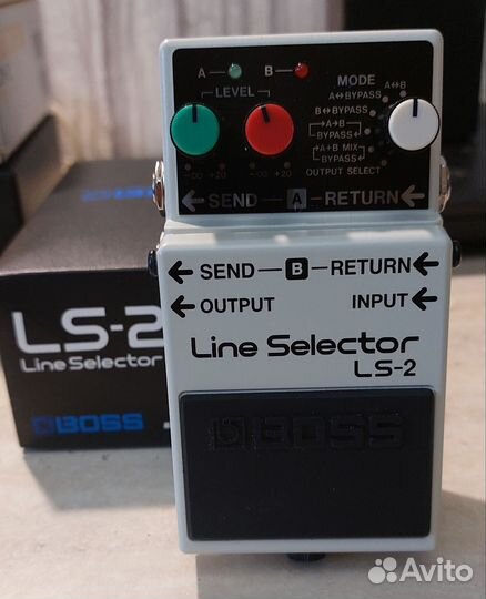 Гитарная педаль boss LS-2 line selector