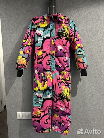 Зимний комбинезон для девочки