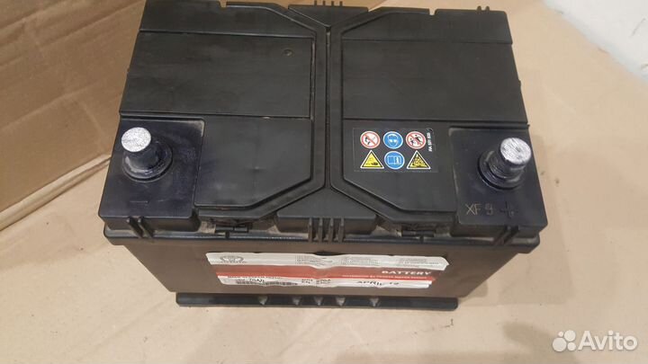 Аккумулятор б/у Toyota 70Ач 630А