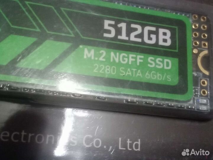 Ssd m2 ngff 512gb (New)