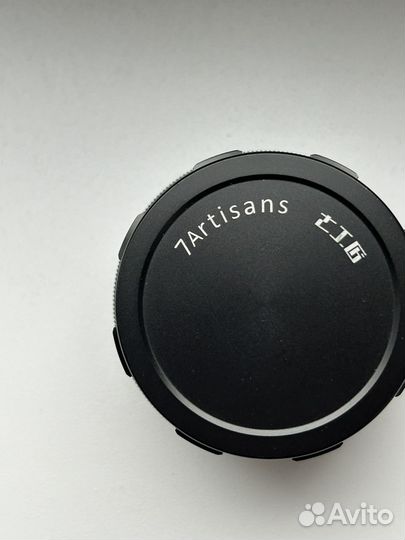 Объектив 7artisans 35mm f 1/2, x-mount fujifilm