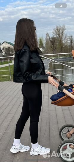 Кожаная куртка lime