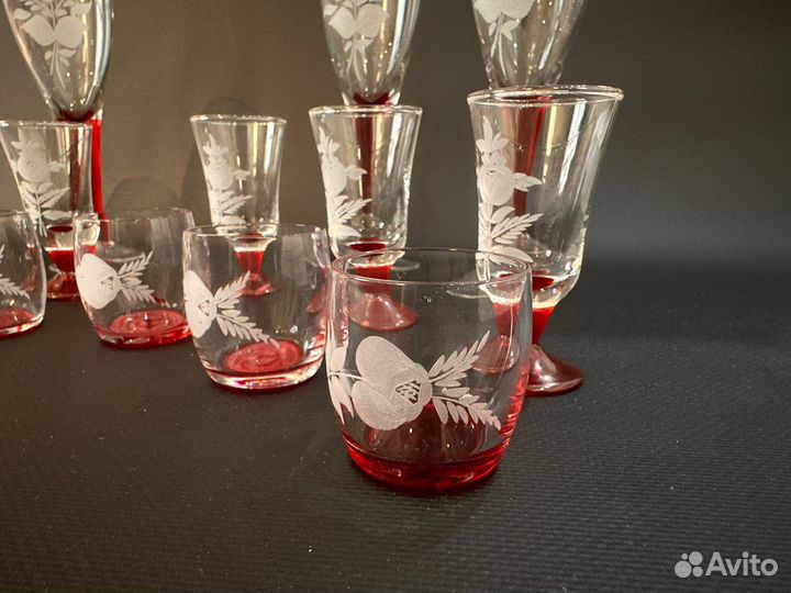 Фужеры, рюмки, стопки, СССР