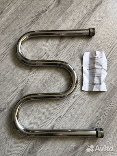 Полотенцесушитель водяной из нержавеющей стали