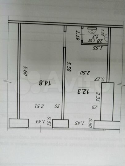 Торговая площадь, 28.8 м²
