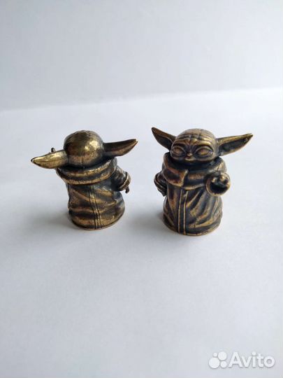 Наперсток из бронзы мастер Йода в коллекцию