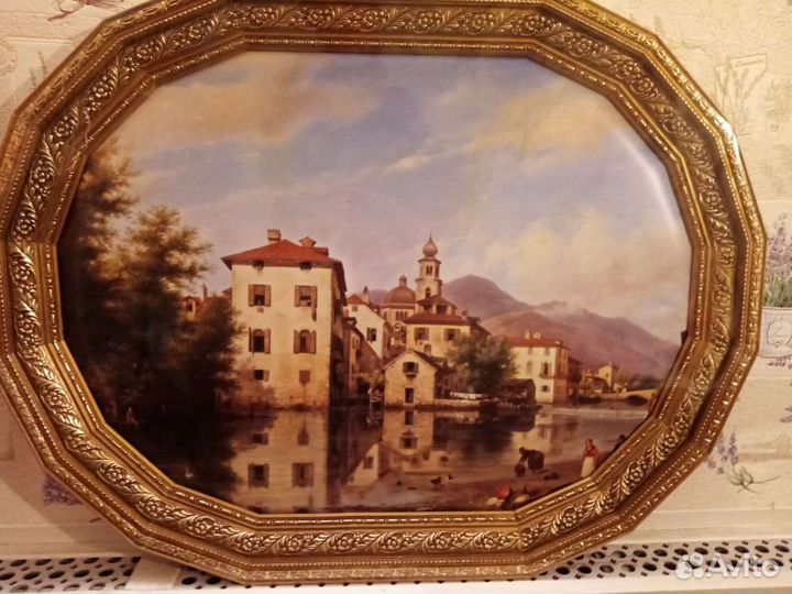 Картина в раме багет