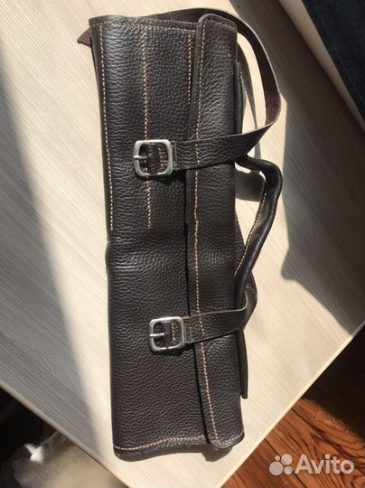 Кожаная скрутка для ножей