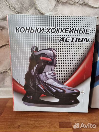 Коньки хоккейные